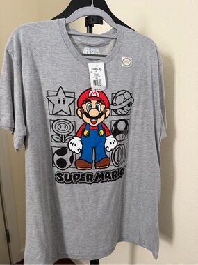 Super Mario Nintendo T‑Shirt – Brand New With Tags – Size Large (Unisex)